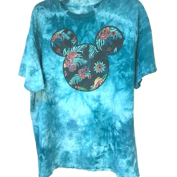 Disney Tops - DISNEY X Neff X Custom X Mickey Mouse Tie Dye Tee